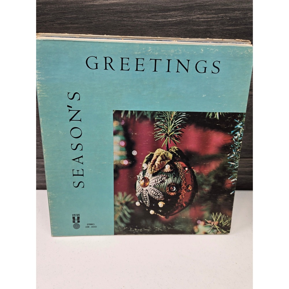 Season's Greetings Various Artists Vinyl LP Christmas Holiday United Sound USR-
